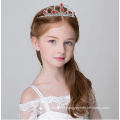 UNIQ Red Gems Rhinestone Tiara No Comb for Little Kid Big Kid Prom Birthday Elsa Princess Crown Girl Tiara